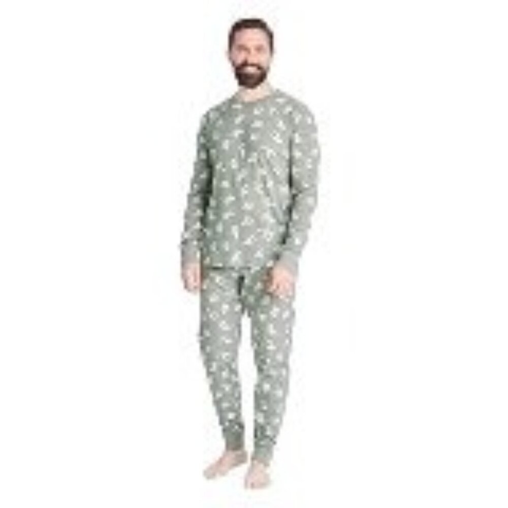 Men's Ghost Print Pajama Set